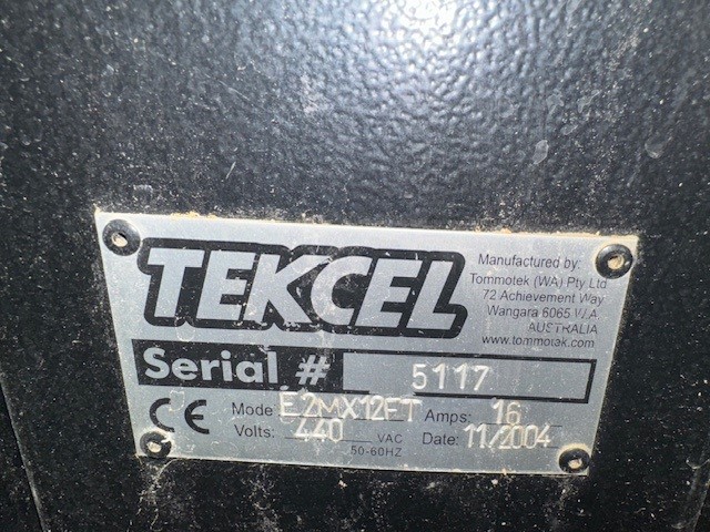 Tekcel E Series CNC Router with Multibore Drill Head-8